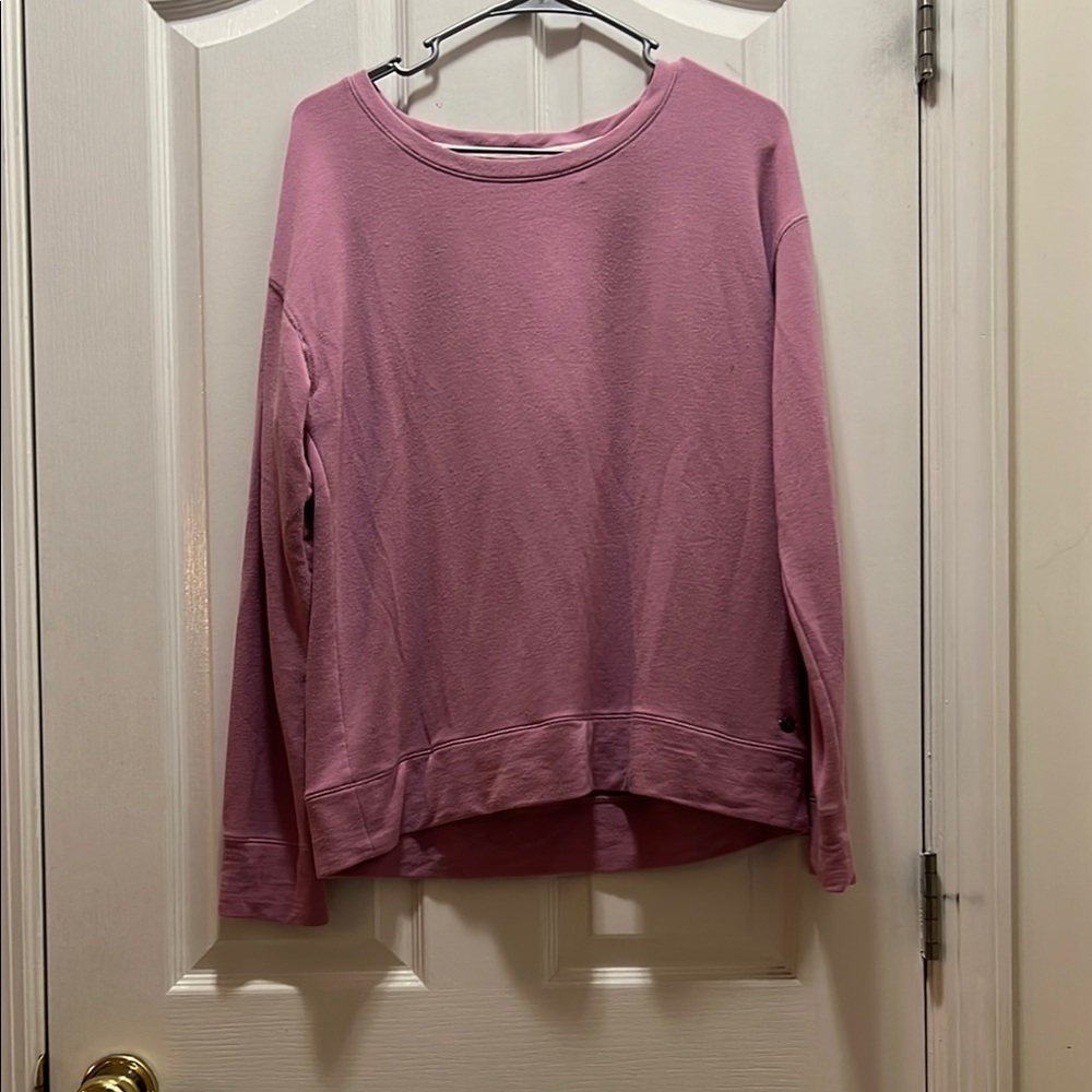 Calia Women’s Small Pink Women's Long Sleeve with Back Cut Out
